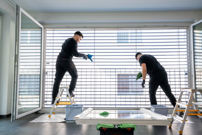 Vertical Blind Cleaning detail