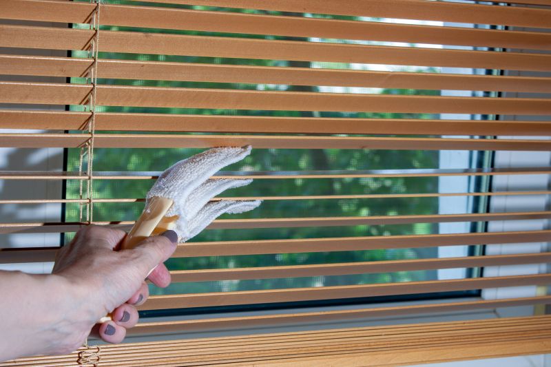 Wood Blinds Cleaning
